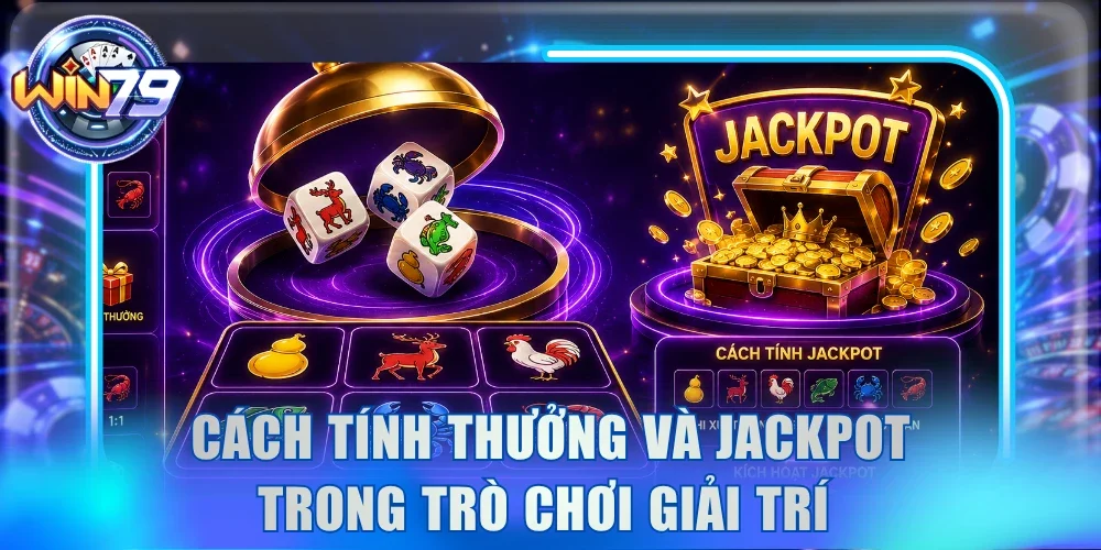 Cách tính thưởng và Jackpot trong trò chơi giải trí 