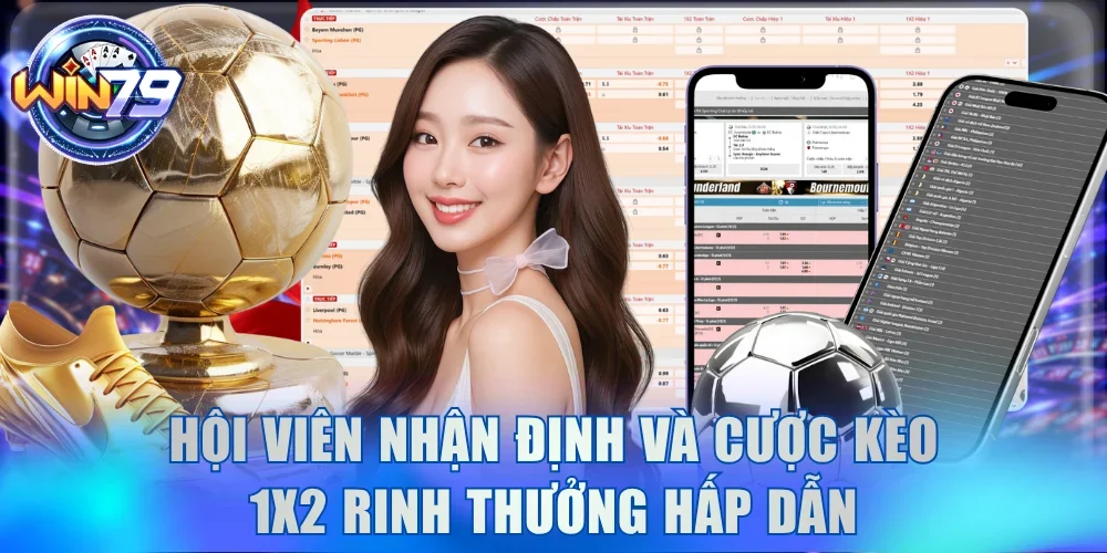 Thể Thao Win79 - Sảnh Cược Đẳng Cấp Hội Viên Săn Đón 4 Hội viên nhận định và cược kèo 1x2 rinh thưởng hấp dẫn