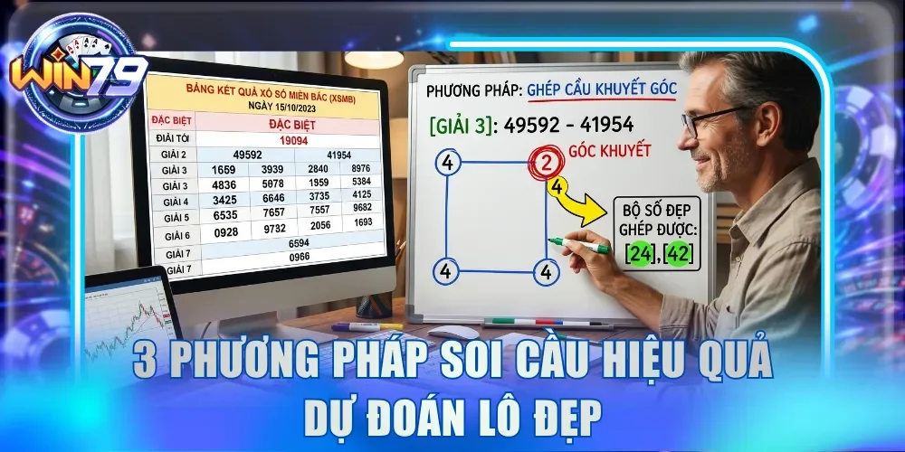 3 phương pháp soi cầu hiệu quả dự đoán lô đẹp