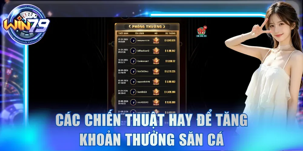 Bắn Cá Xèng Win79 - Sân Chơi Khám Phá Thủy Cung Hấp Dẫn 4 Các chiến thuật hay để tăng khoản thưởng săn cá