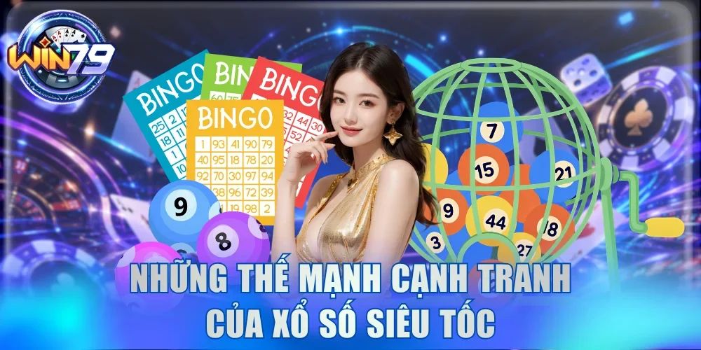 Xổ Số Siêu Tốc - Tối Ưu Cơ Hội Trúng Lớn Cùng Cổng Game 2 Những thế mạnh cạnh tranh của xổ số siêu tốc