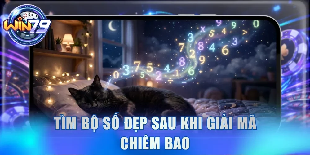 Tìm bộ số đẹp sau khi giải mã chiêm bao